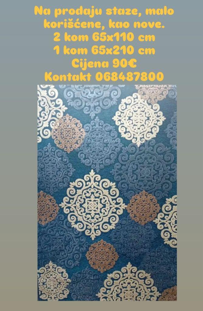 Prodajem očuvane 3 staze za spavaću sobu