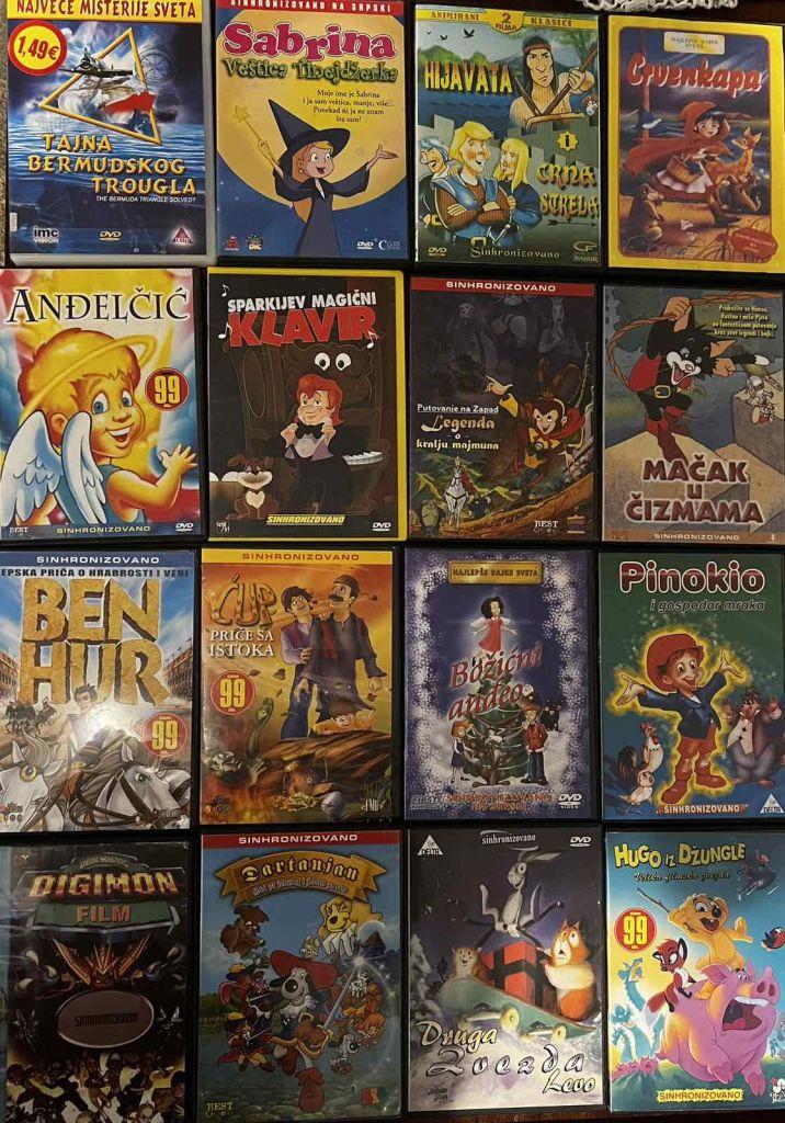 Razni DVD filmovi