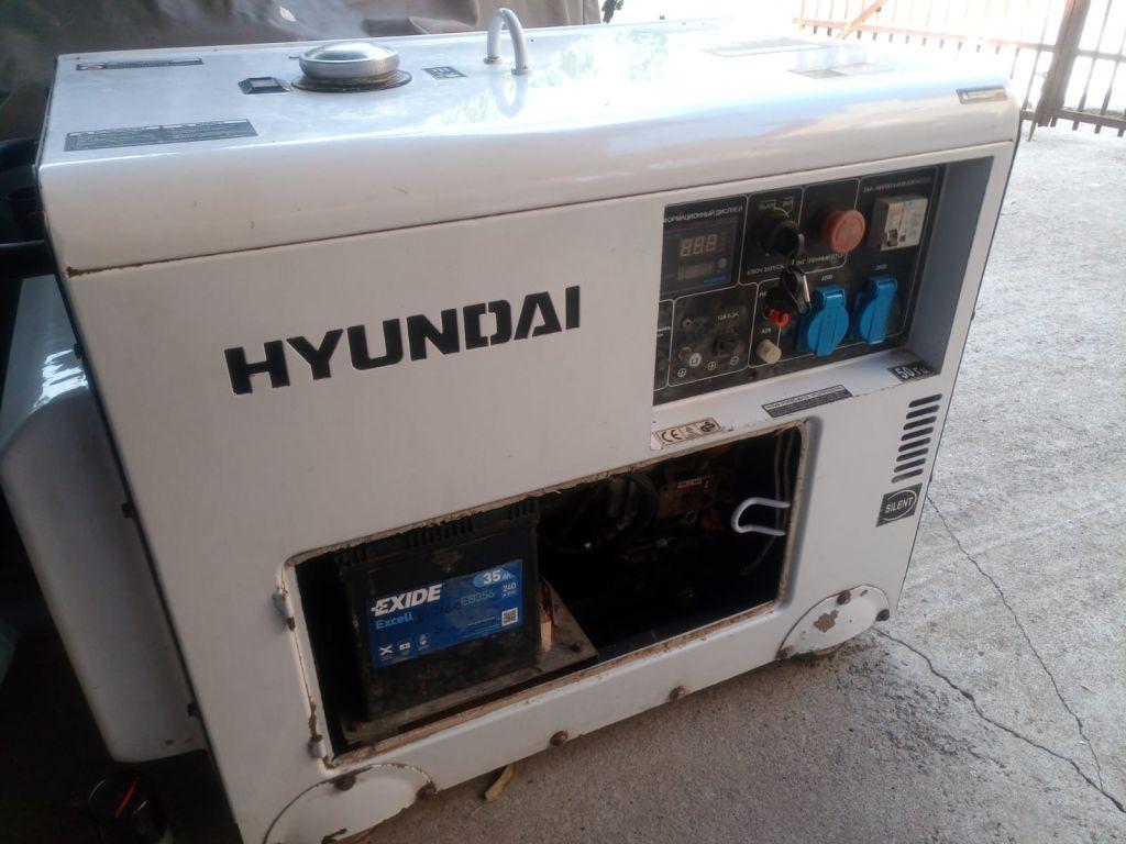 Prodajem dizel agregat HYUNDAI DHY 6000SE 5 kW