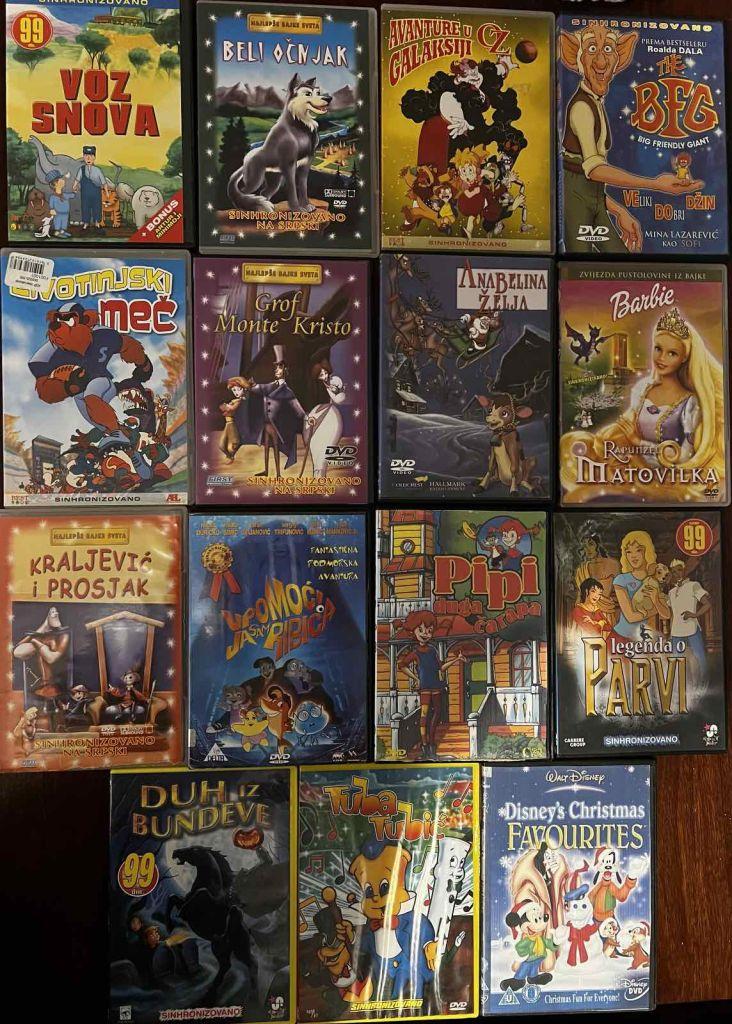 Razni DVD filmovi