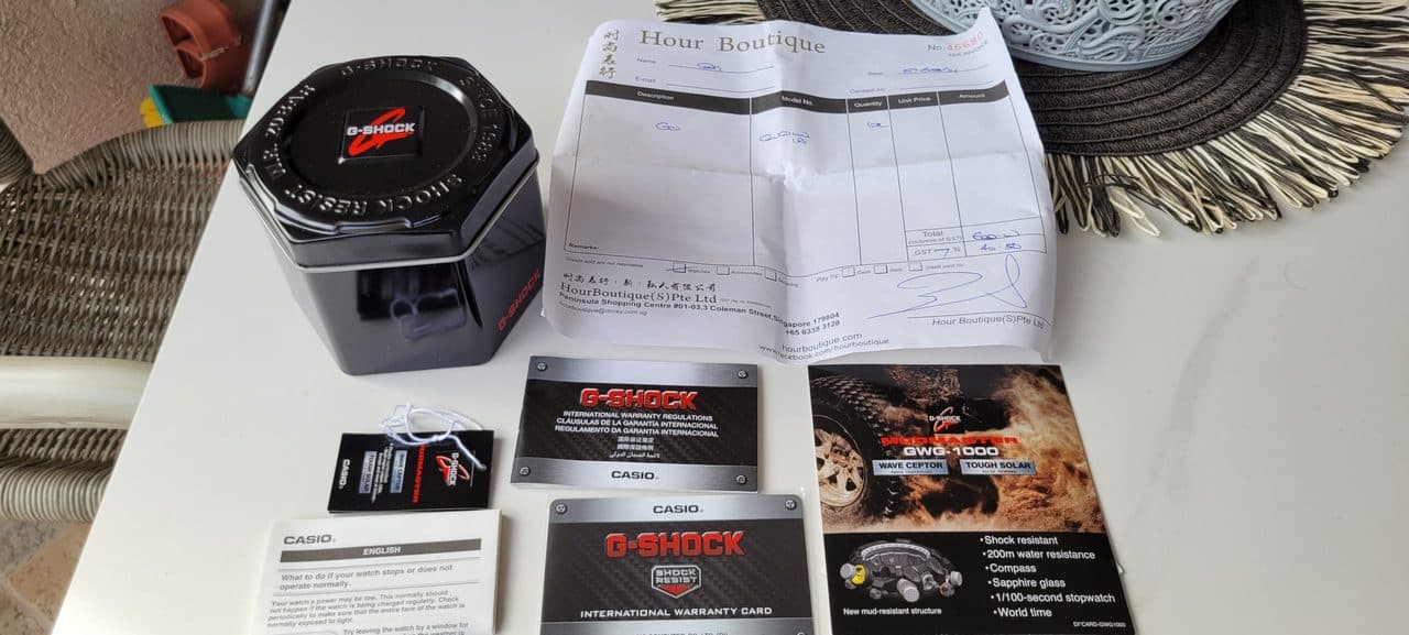 Ručni muški sat Casio Gshock Mudmaster GWG1000 (fotografija 3)
