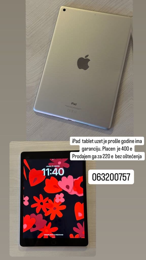 iPad tablet